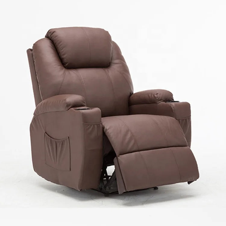 Hot sale leather recliner sofa reclinable electric single recliner sofa chair