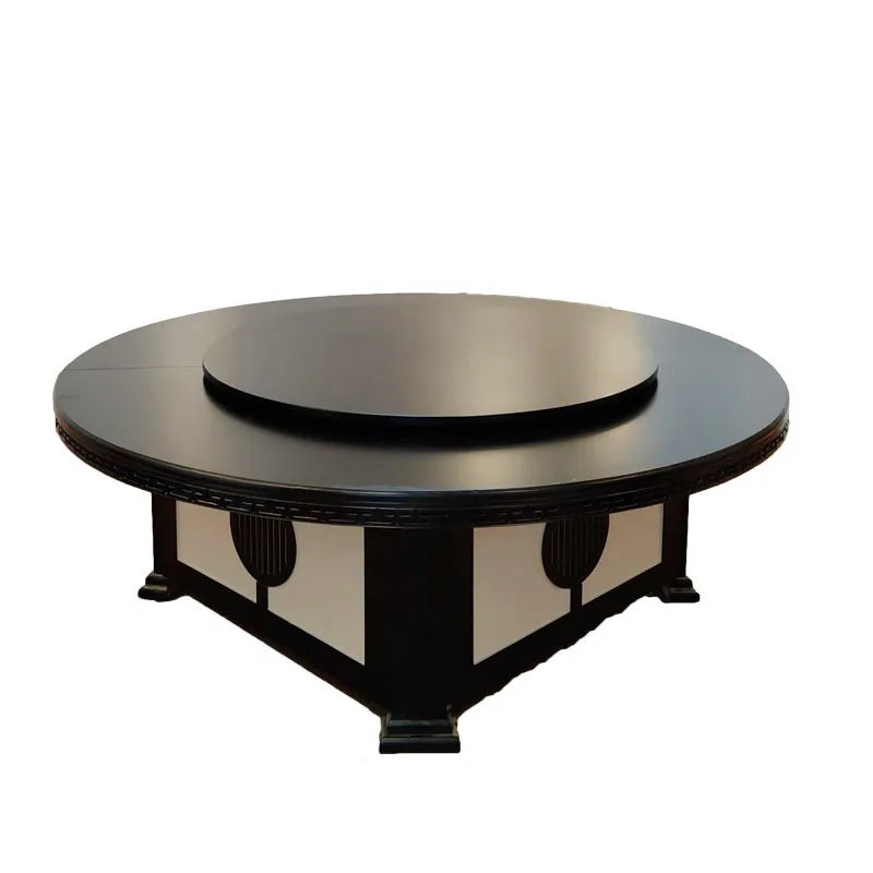 Hotel dining table electric large round table automatic dining table 16/18/20 people Newrestaurant private room rotatin