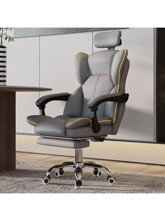 Lift Ergonomic Gaming Computer Chair Gamer Pc Adjustable Office Chairs Latex Cushion Foot Rest Sedia Gamimg Home Furniture