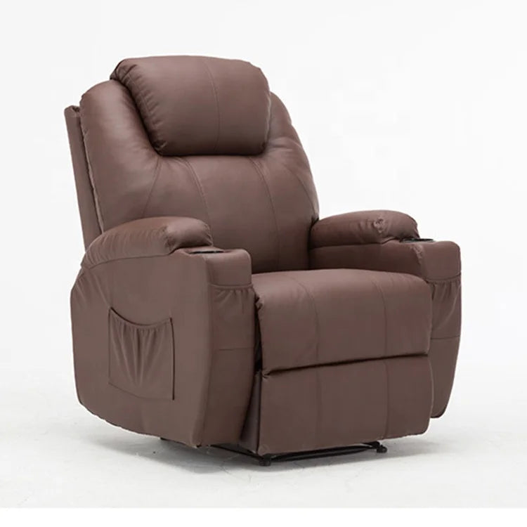 Hot sale leather recliner sofa reclinable electric single recliner sofa chair