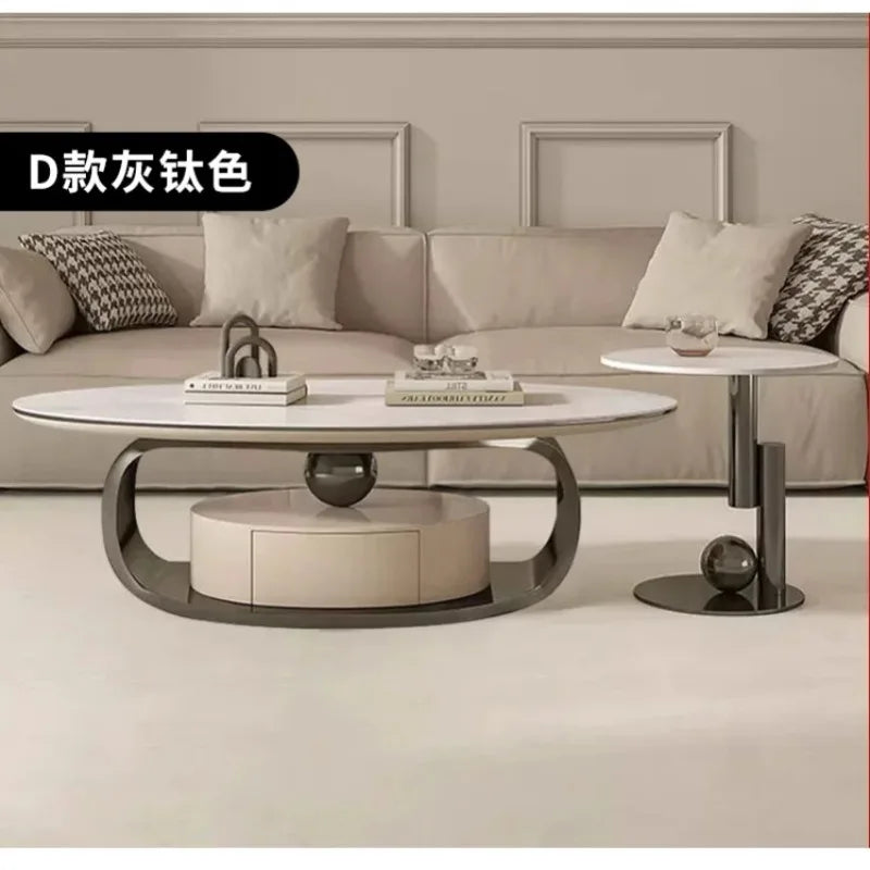 Living Room Elegant Coffee Table Nordic Mobile Modern Luxury Nordic Center Table Design Table Basse De Salon House Furniture